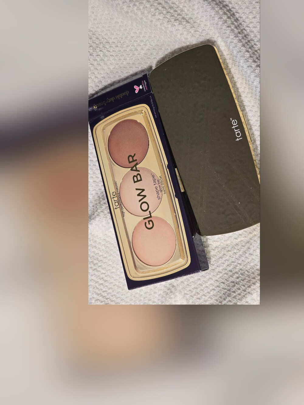 tarte Shape Tape Glow Bar Highlighter Bronzer Trio - NEW